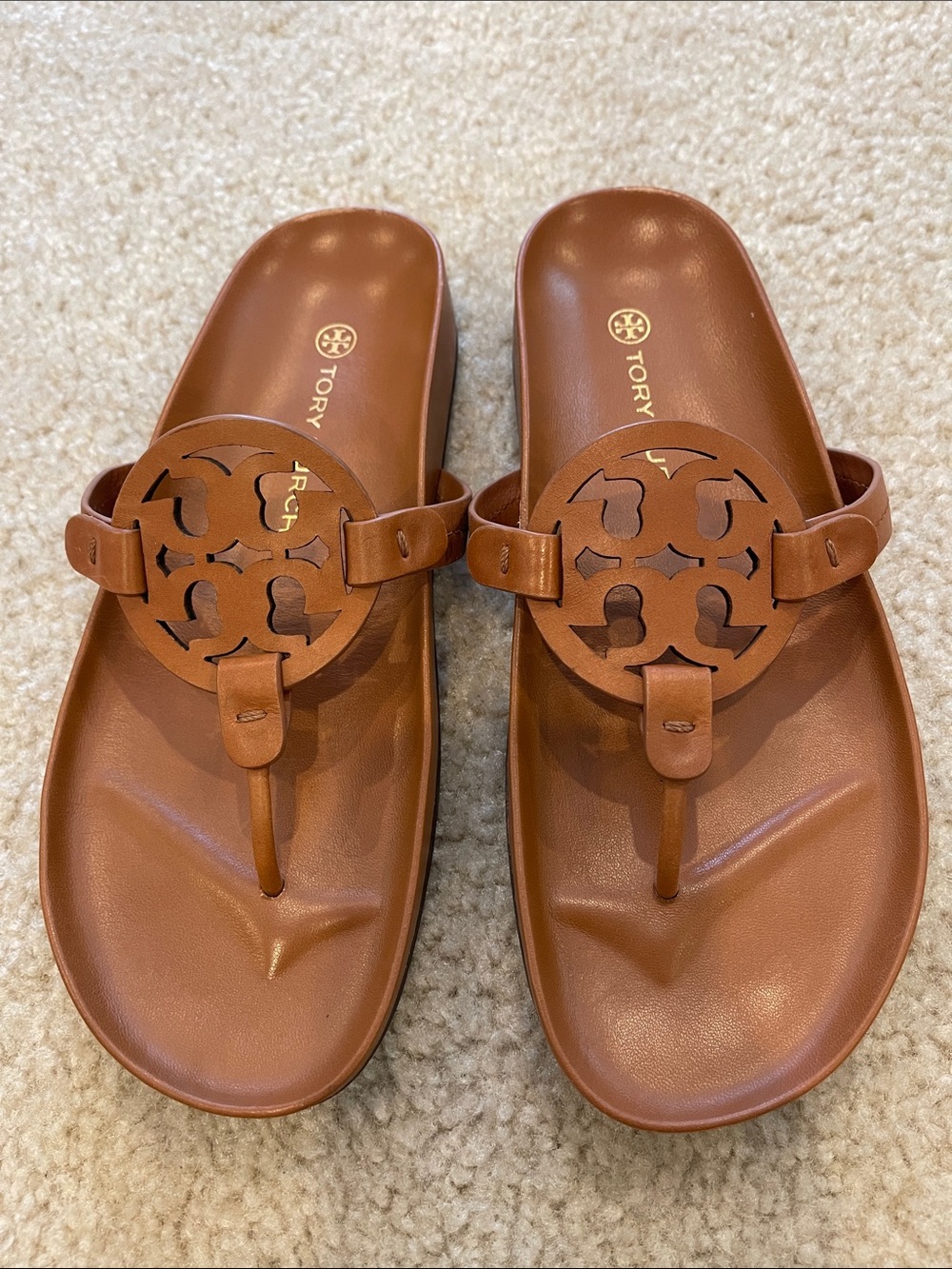 Tory Burch Miller Cloud sandals size 8.5